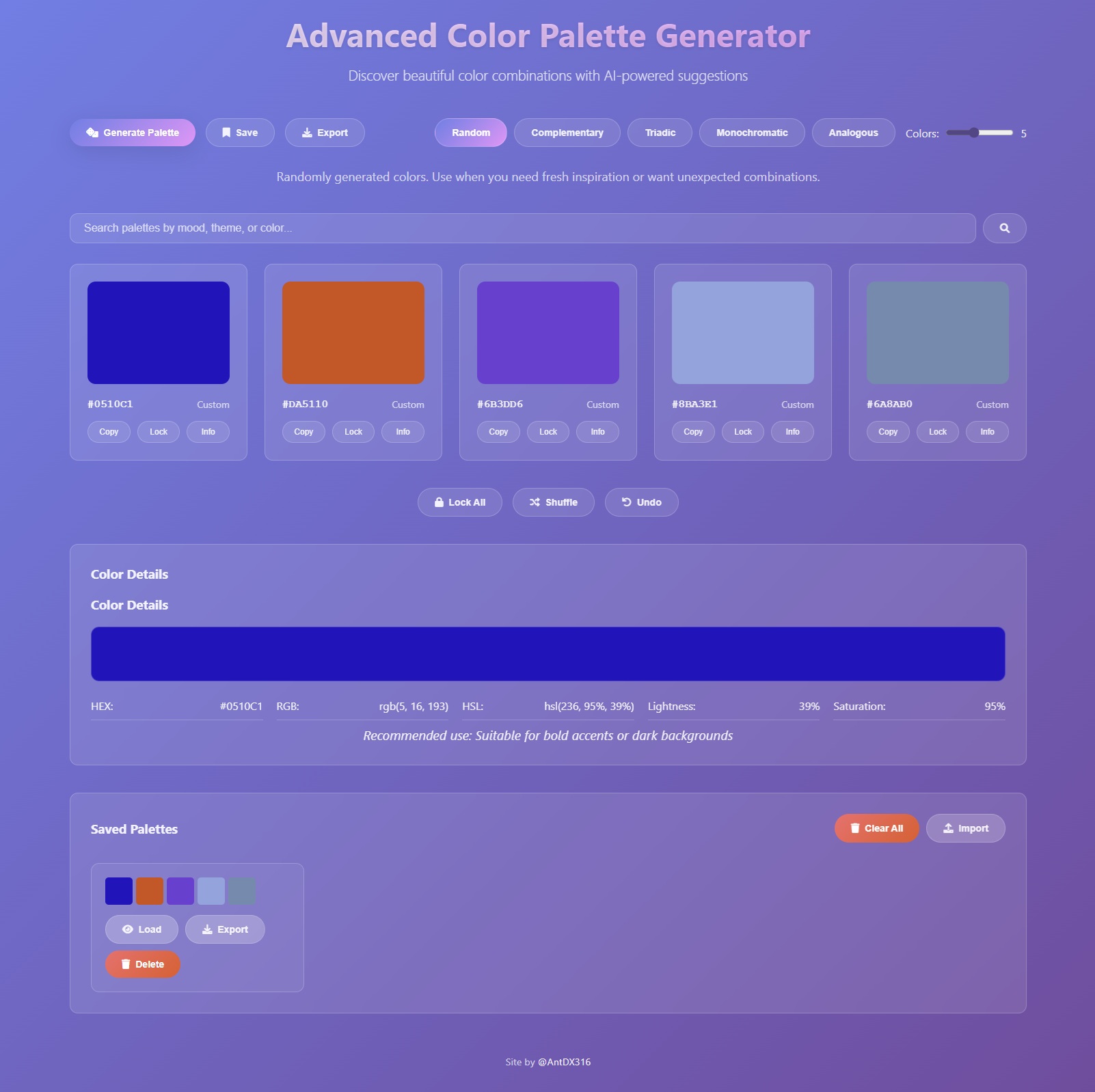 ColorPaletteGenerator