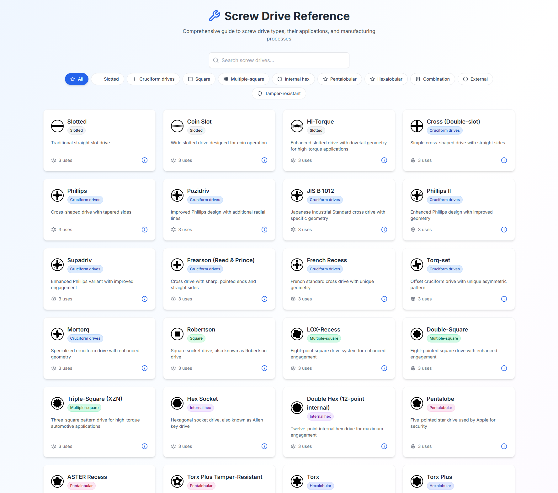 Reference-ScrewDrives