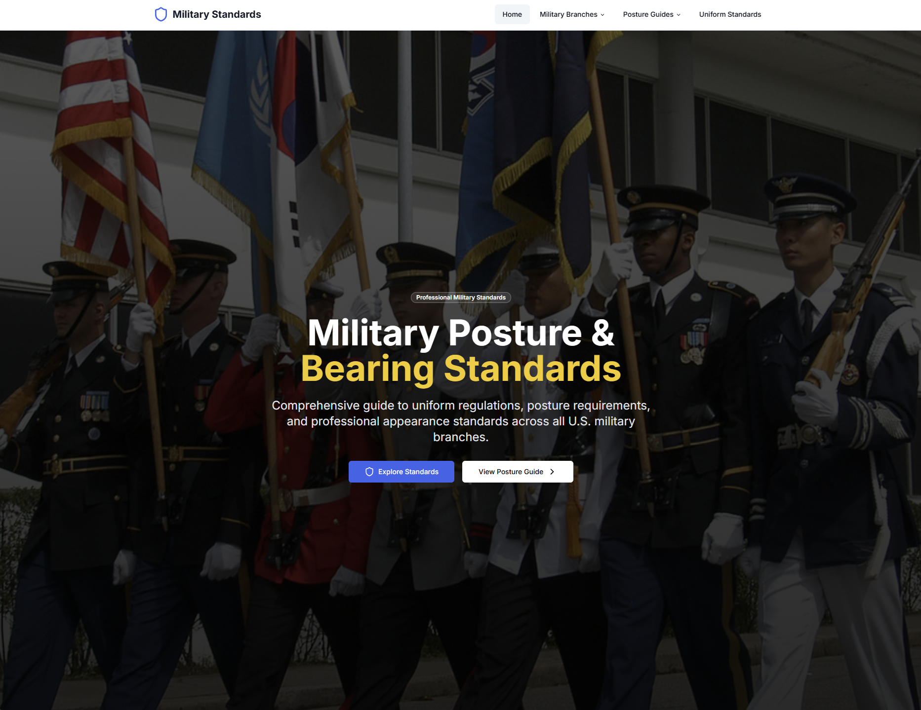 Website-MilitaryStandards