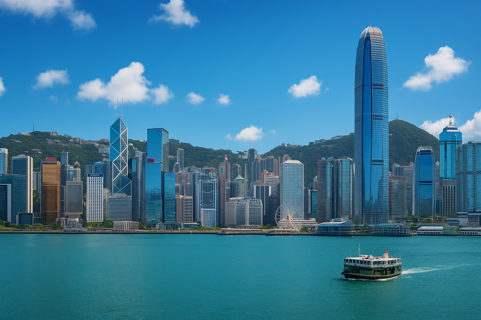 Hong Kong skyline