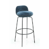 Wittmann Merwyn Bar stool with backrest