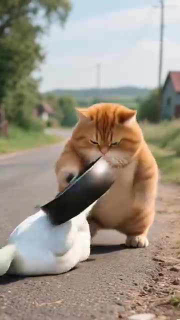 This AI vedio Generate by Google veo3 #reelitfeelit#vi #foryou #funny #cutebabyanimals# #cute #anmal