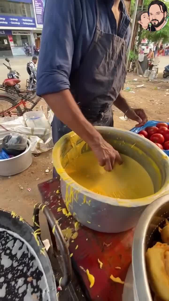 tamatar pakoda bhelpuri recipe for food lovers 😍 #shorts #short #food #recipe #1million