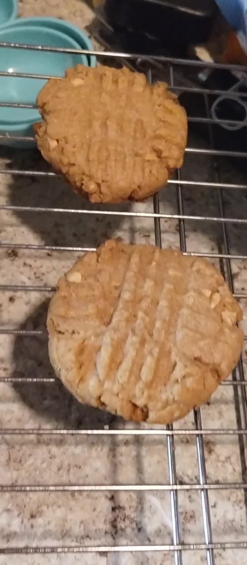 Peanut butter cookies #vegan #yay #cookies