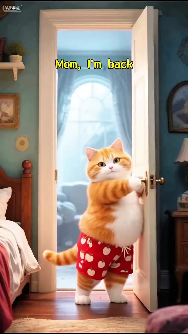 Cute AI vedio# #Foryoupage #funny#fyp