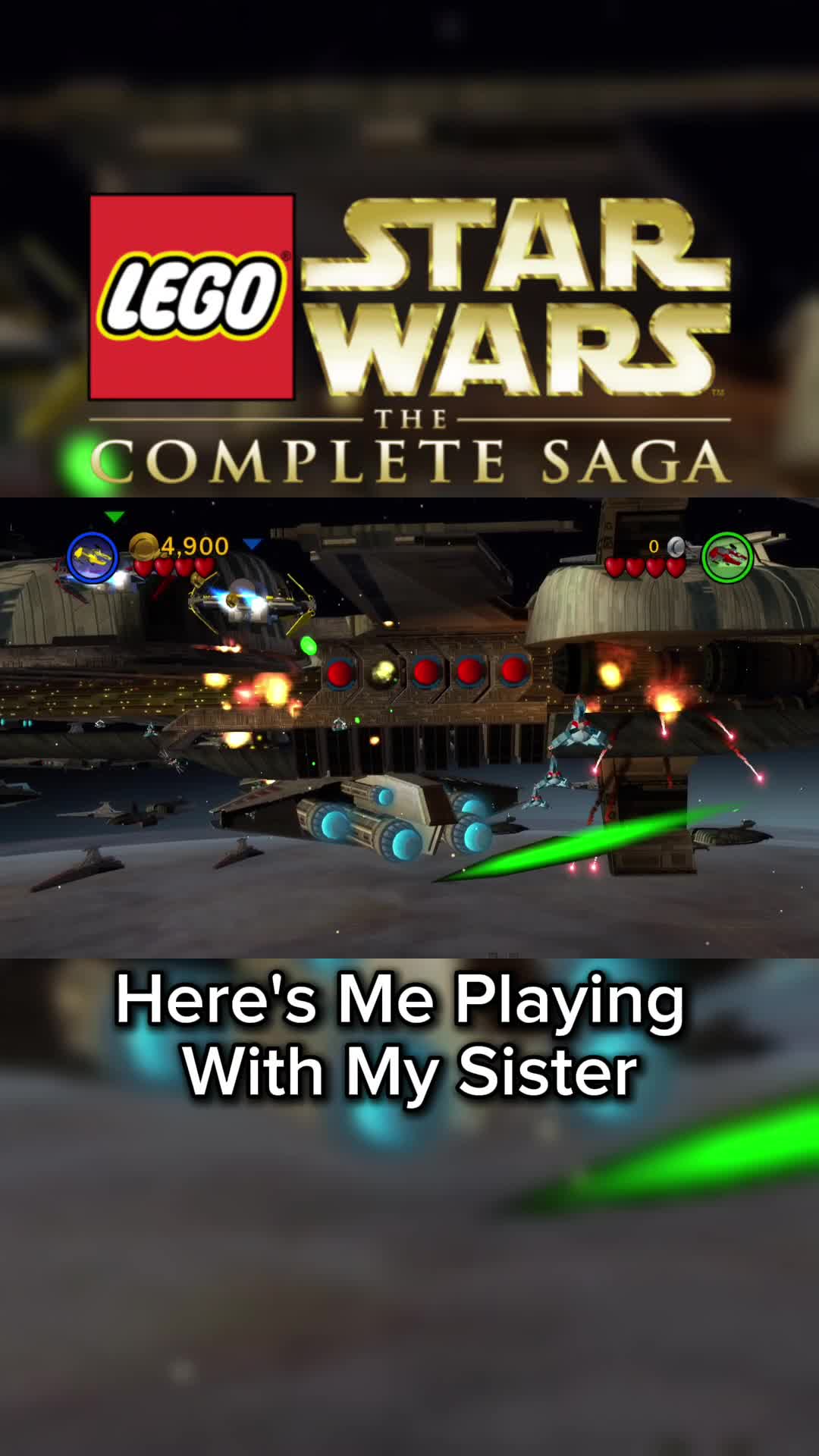 Here's Me Playing With My Sister