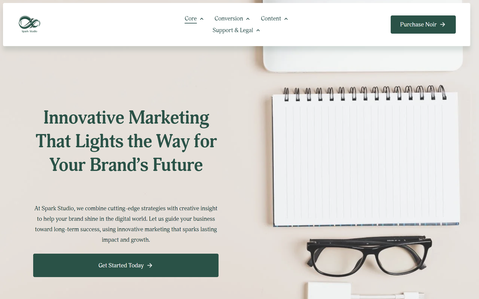 Spark Business Website