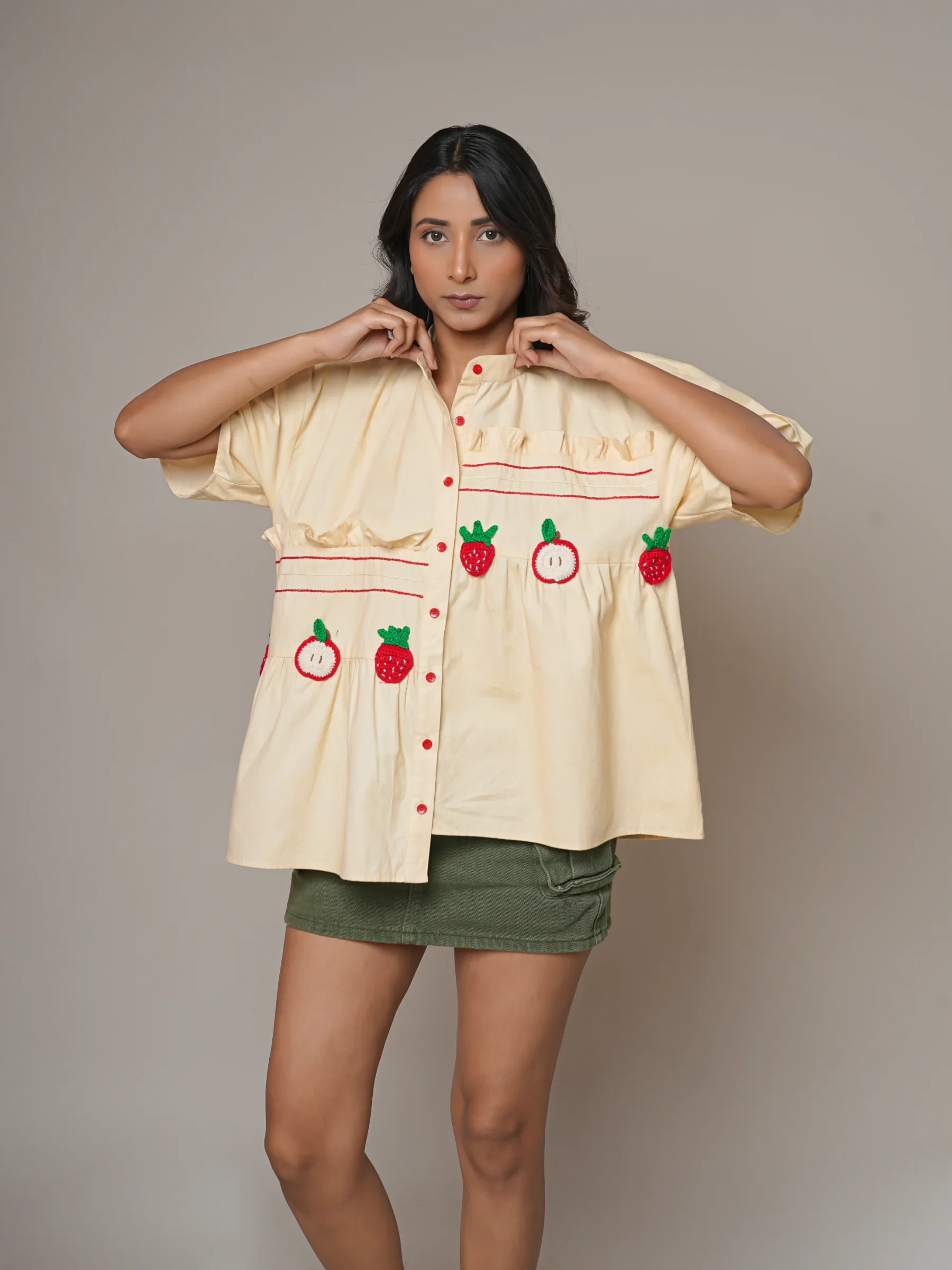 Strawberry Apple Crochet Edit