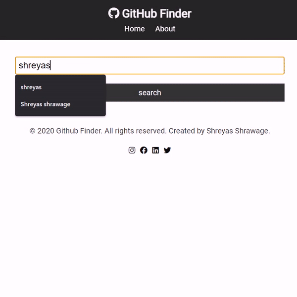 Github Finder