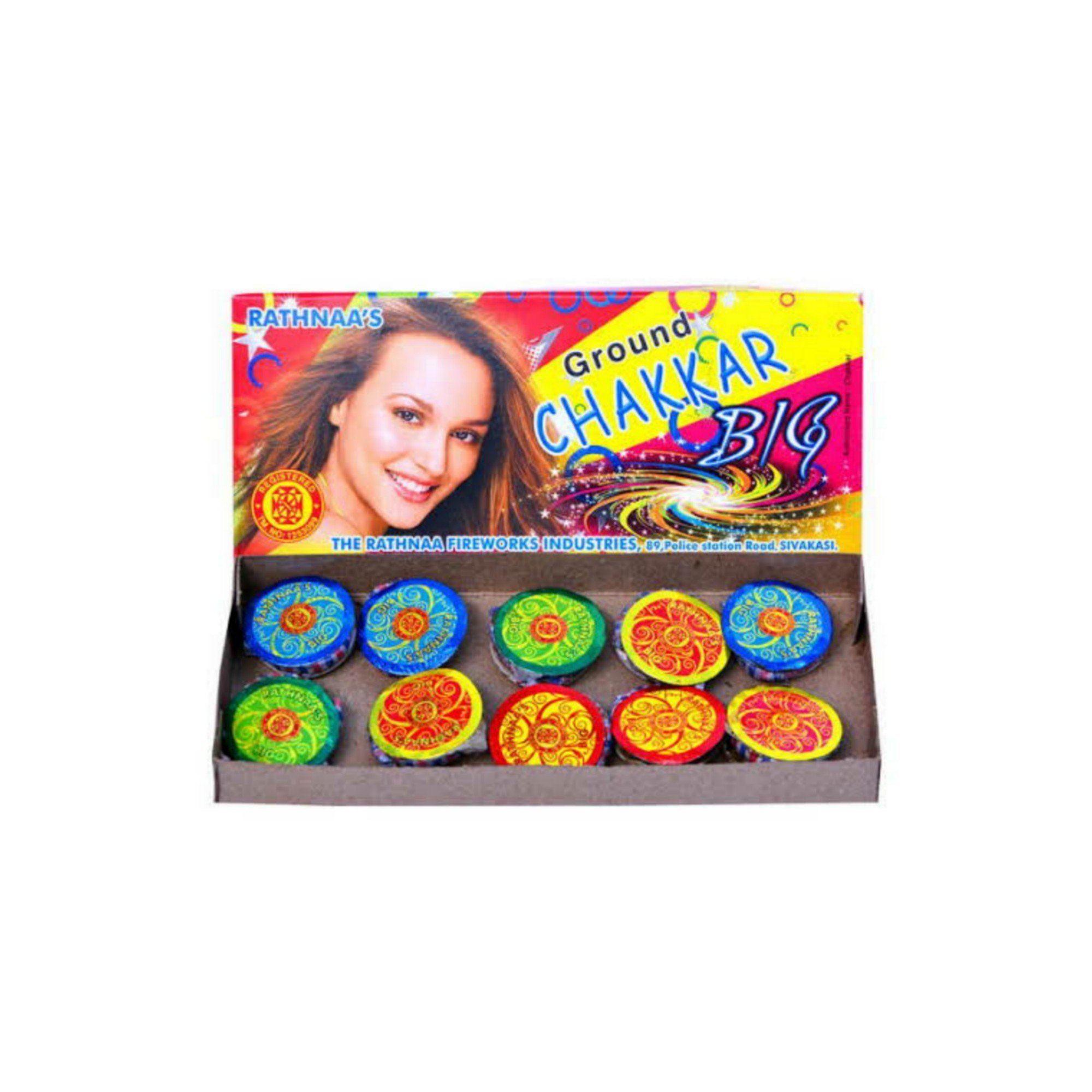 Ground Chakkar Big (10 PCS)