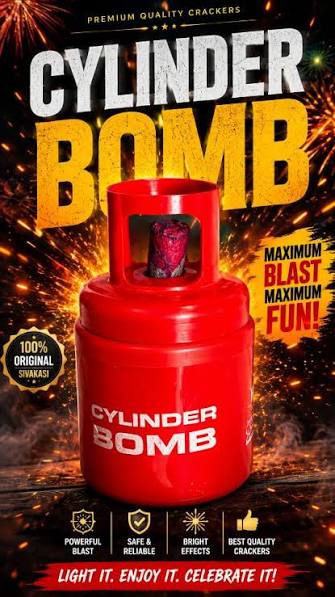 Mini Cylinder Smoke And Bomb