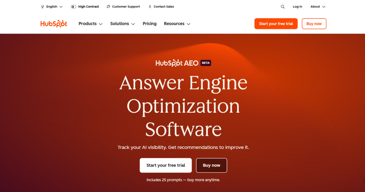 HubSpot AEO