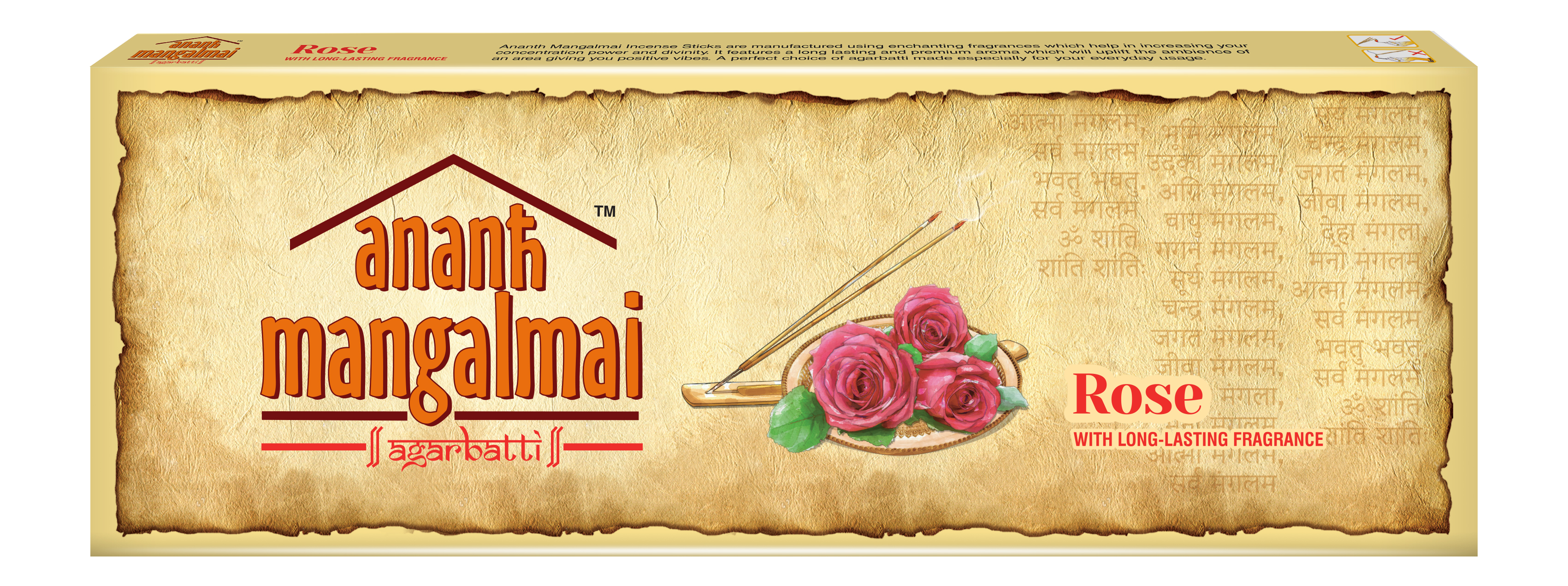 Ananth Mangalmai Rose Agarbatti