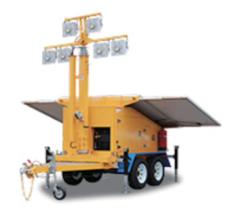 Solar LED Tower light 4