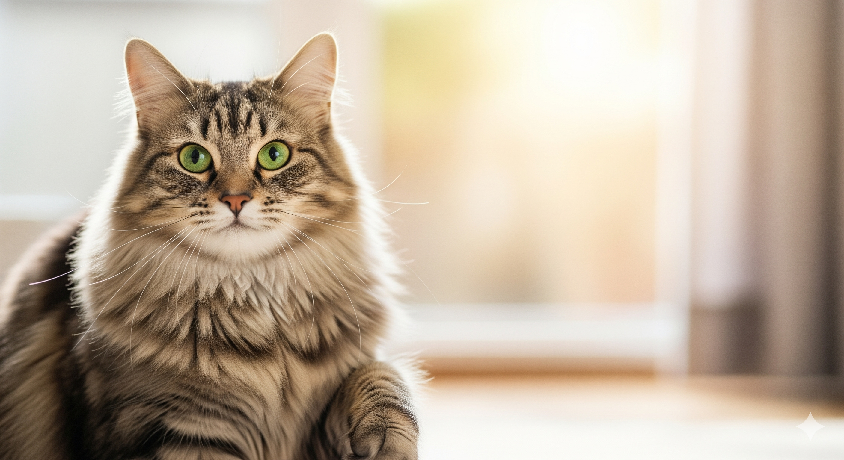 Fondo con silueta de gato siberiano