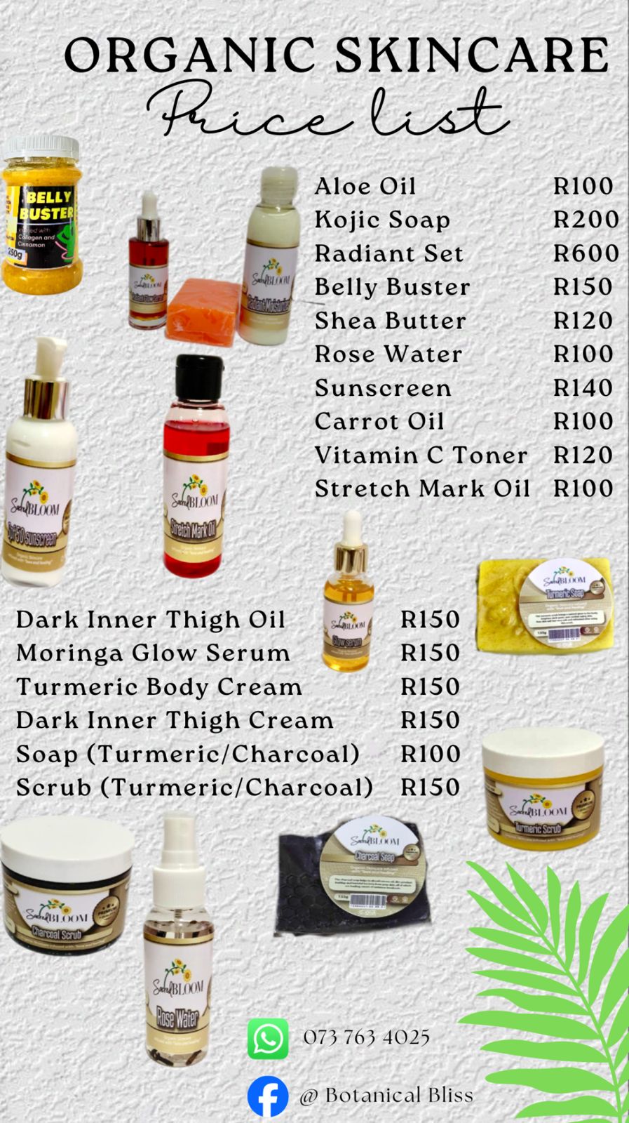 Skin care products