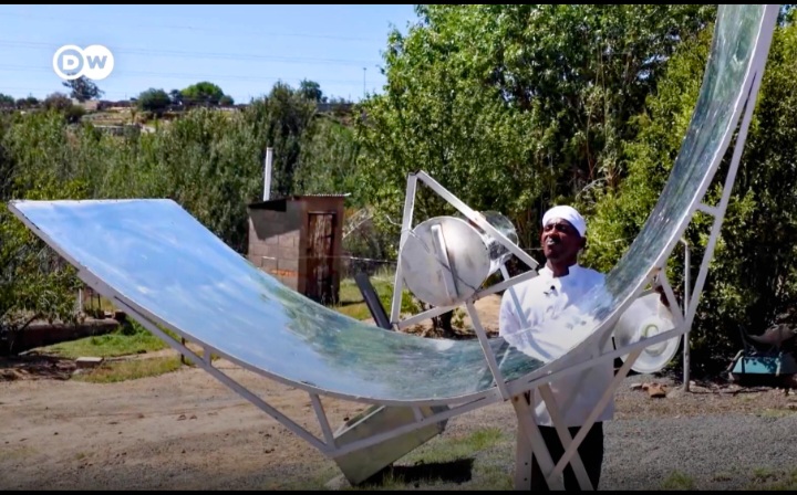 Solar equipment and baked goods