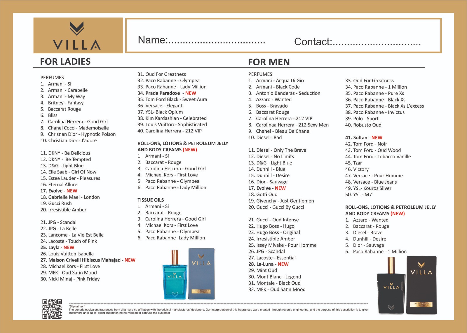 Cosmetics