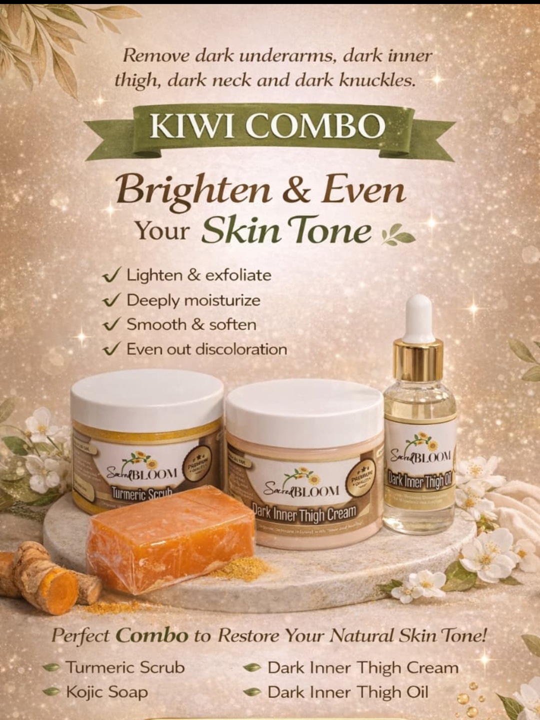 Organic skincare products