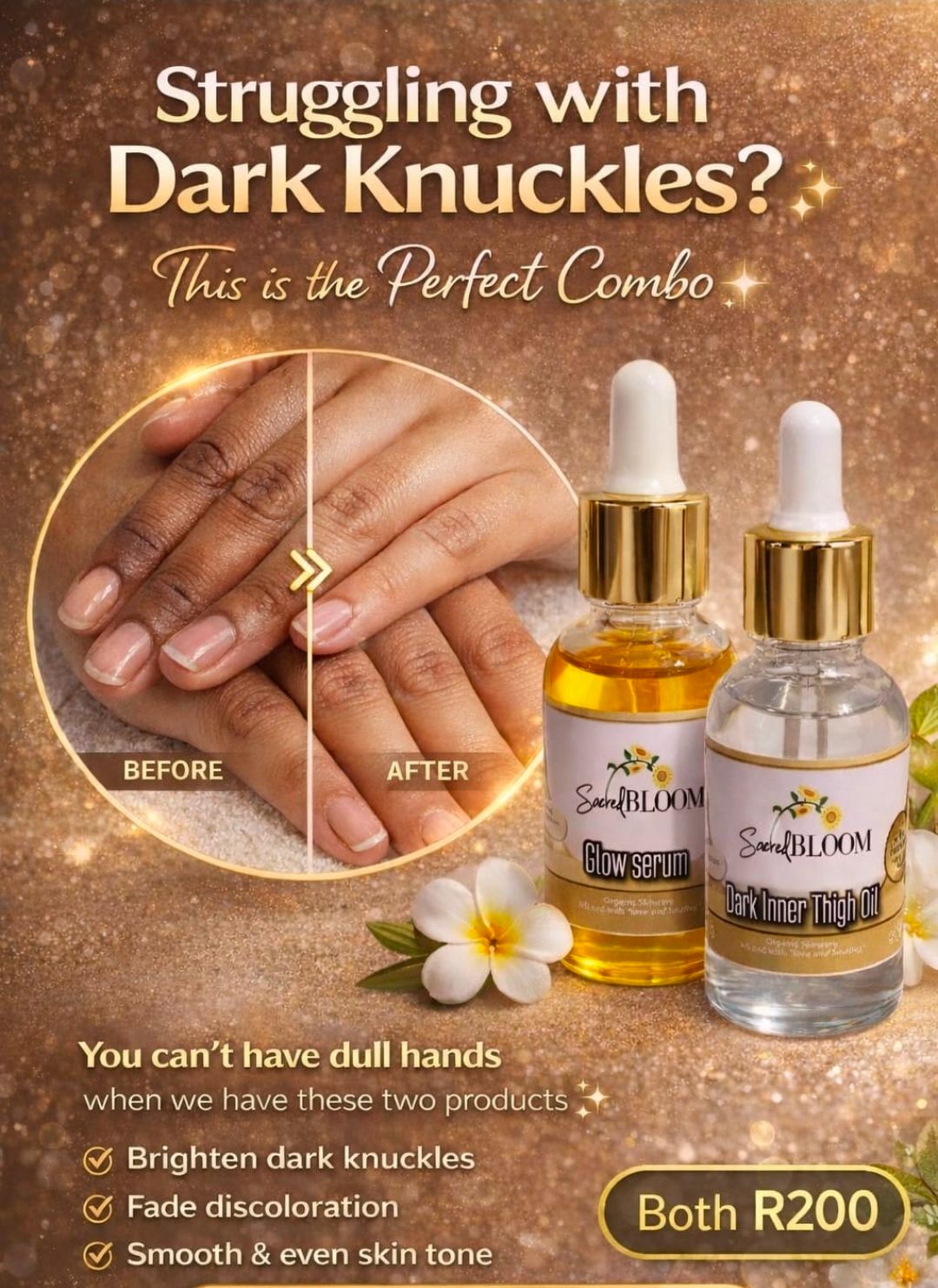 Organic skincare products