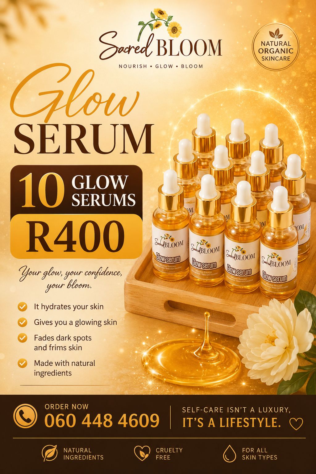 Organic skincare products