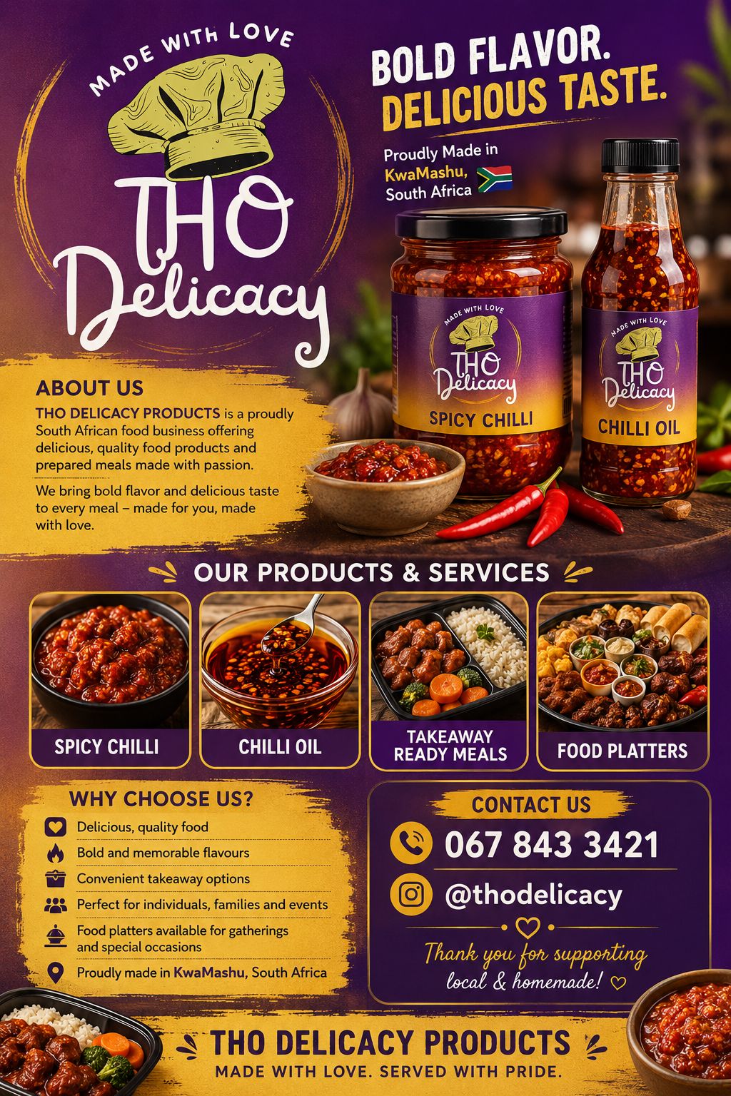 Ready made takeaways