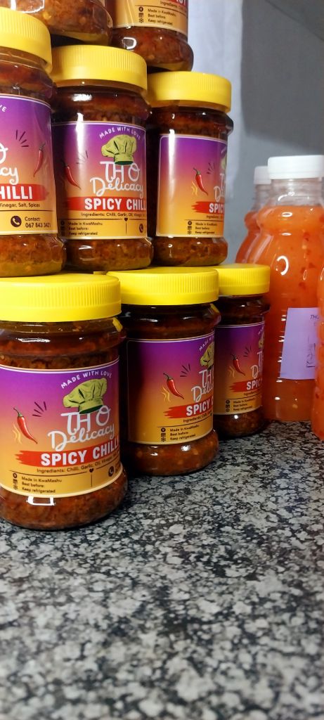 Spicy CHILLI and Sweet chilli sauce