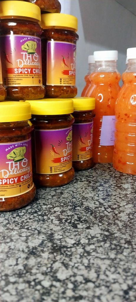 Spicy CHILLI and Sweet chilli sauce