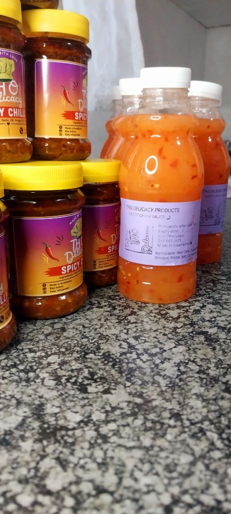 Spicy CHILLI and Sweet chilli sauce