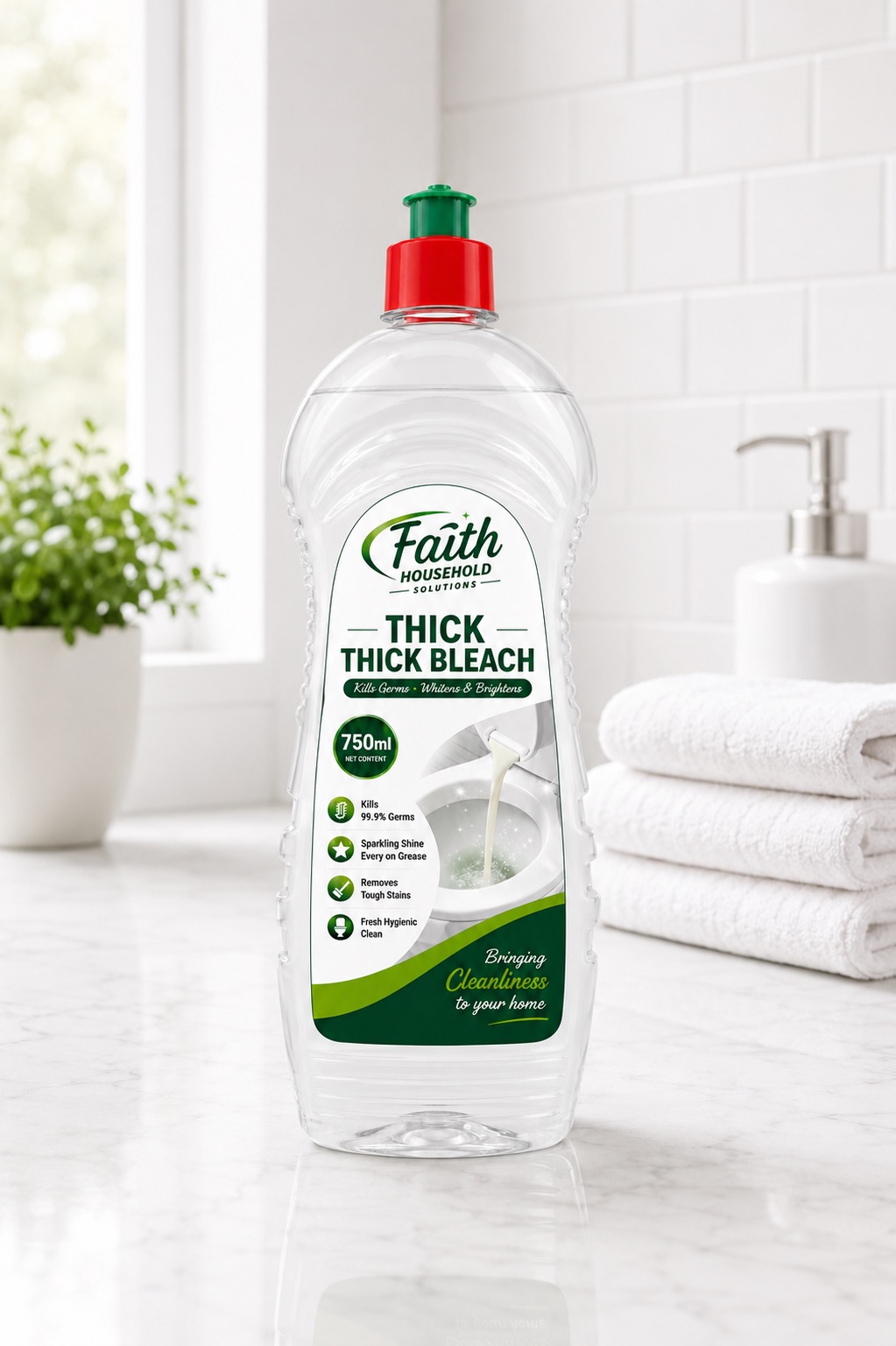 Detergents and toilet papers