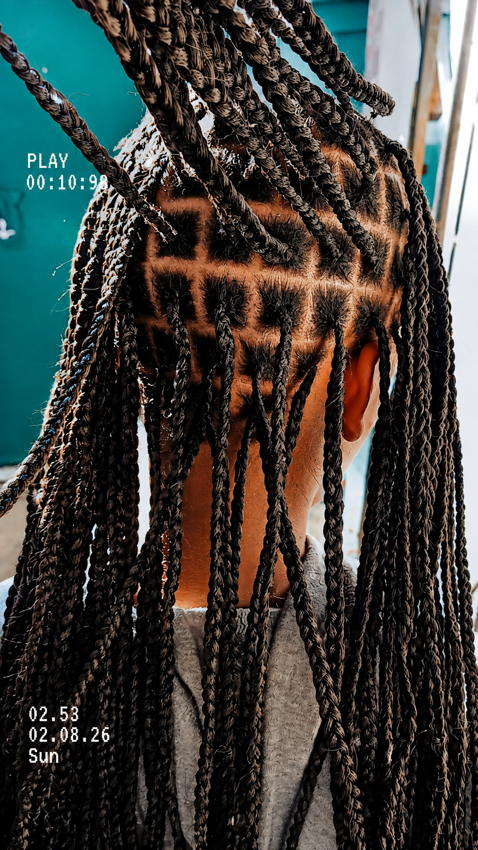 Knotless braids