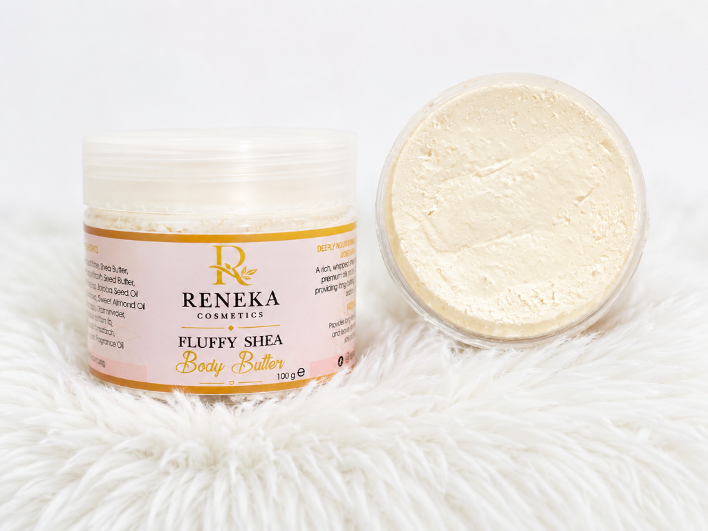Reneka Fluffy Shea Body Butter – French Vanilla