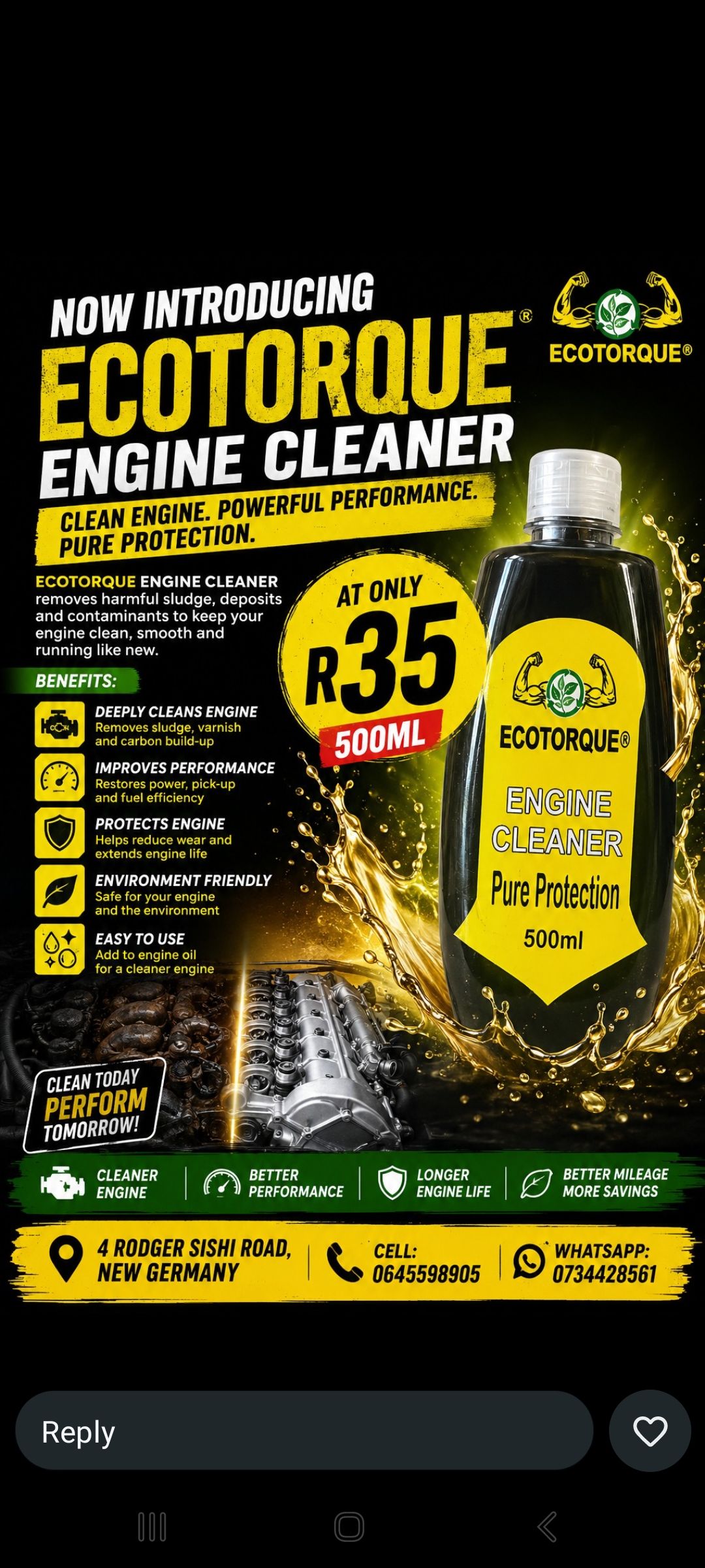 Car Coatings and Cleaning solutions