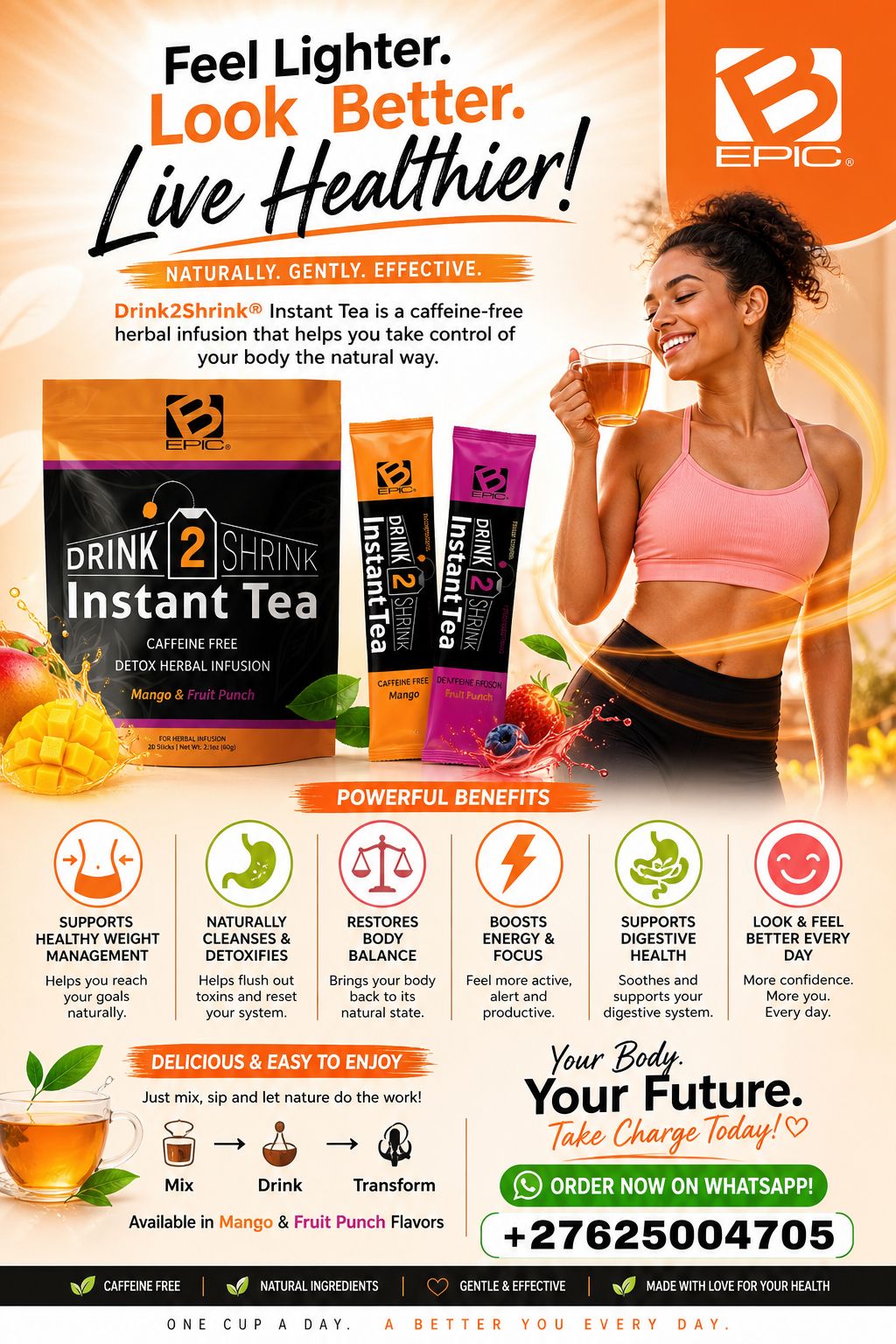 We are offering health and wellness products