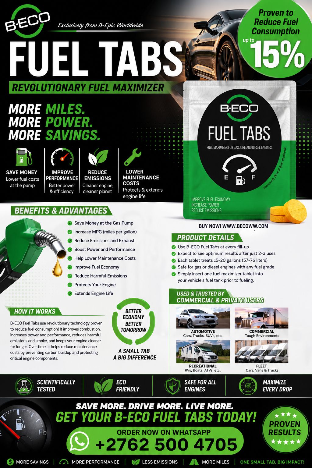 We are offering health and wellness products