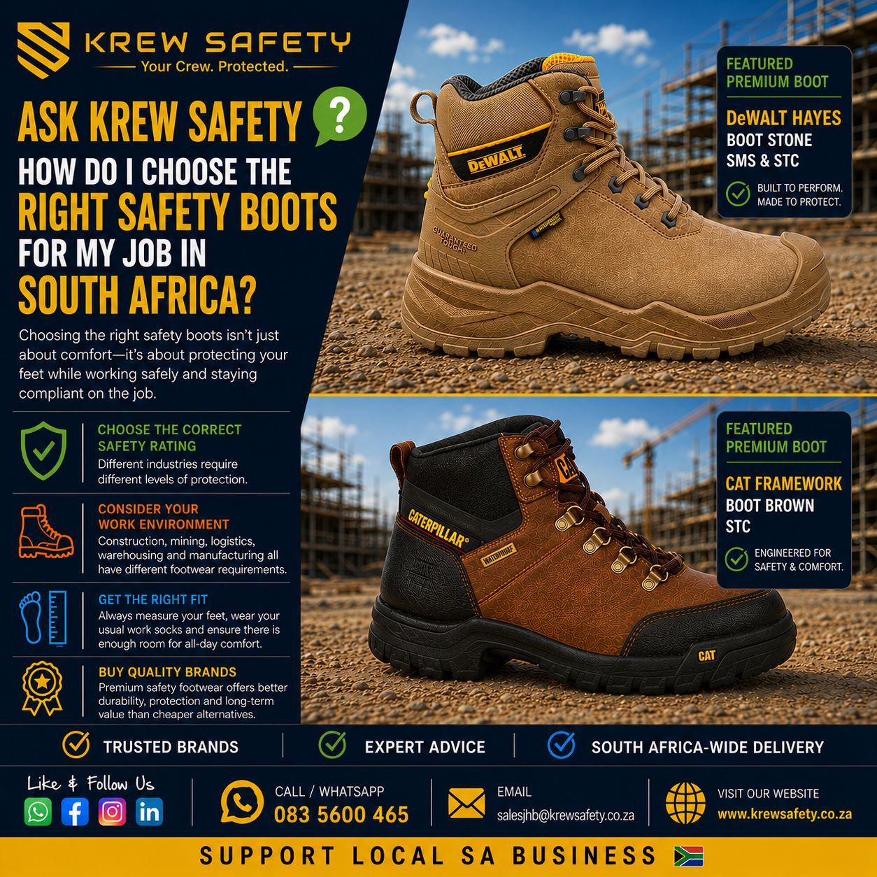 Safety Footwear Online Store