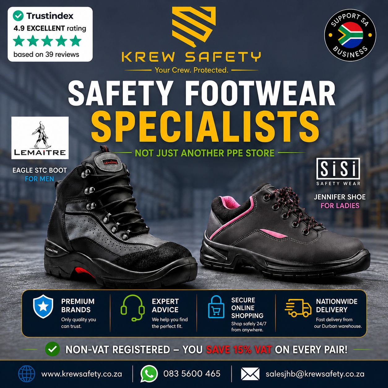 Safety Footwear Online Store