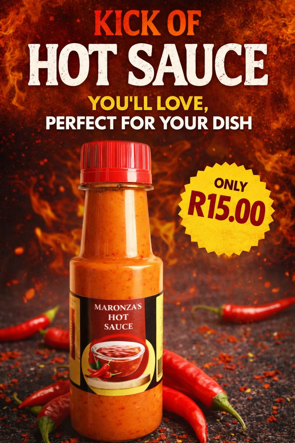 Maronza Hot Chilli Sauce