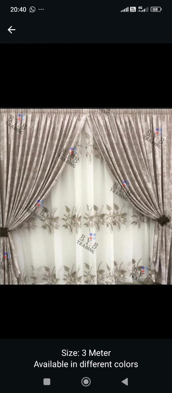 Elegant Curtains – 3m to 5m