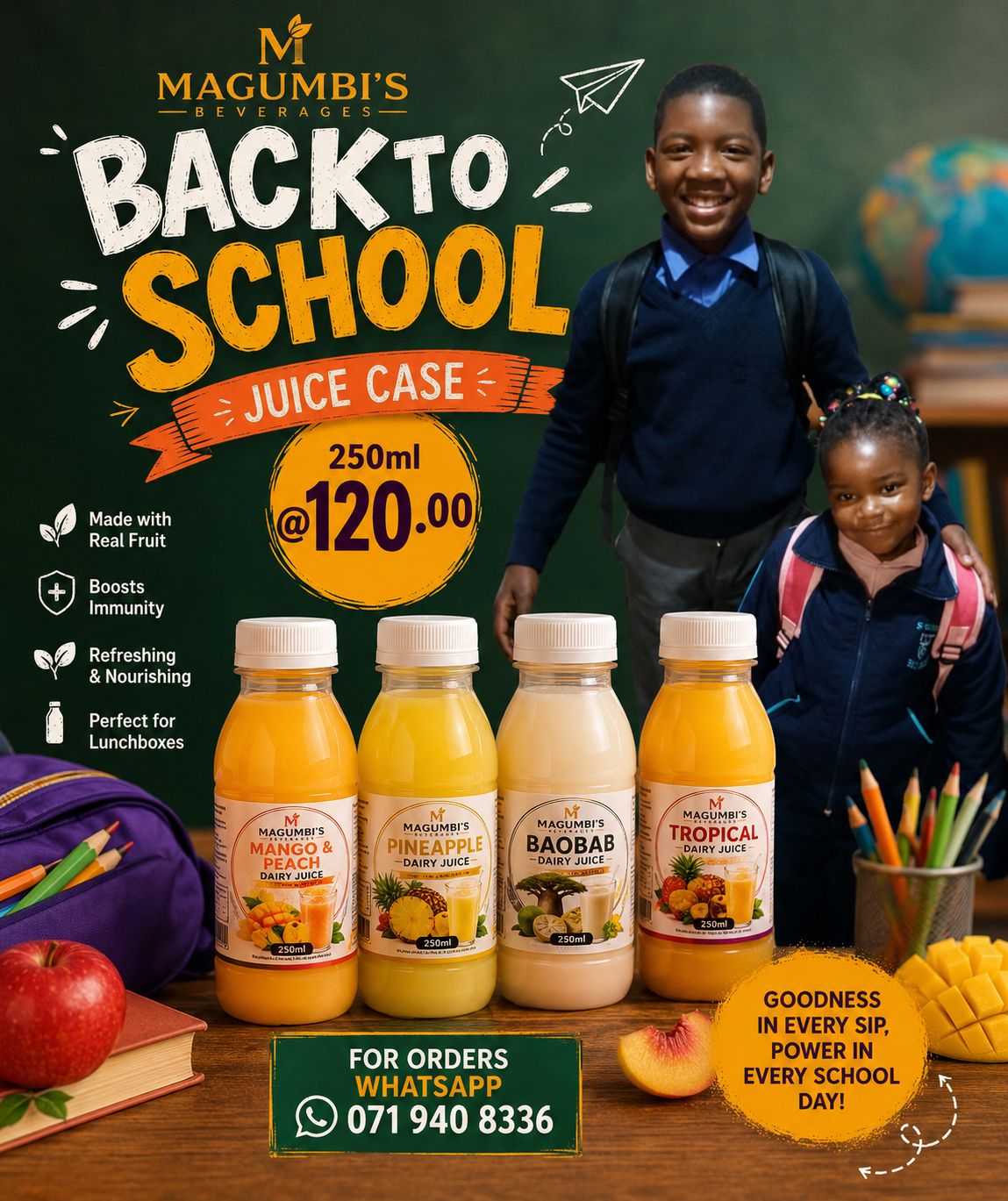 Nourishing and refreshing Beverages