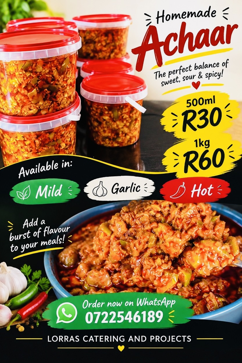 Delicious archaar available