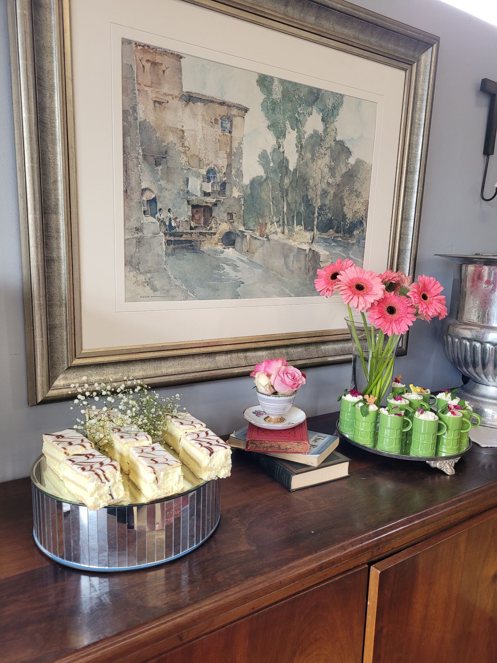 High teas  Chef training