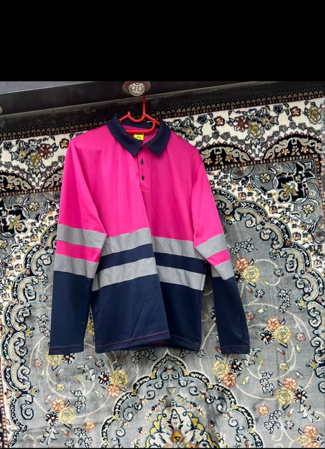 Reflective long sleeve Golf Tshirt