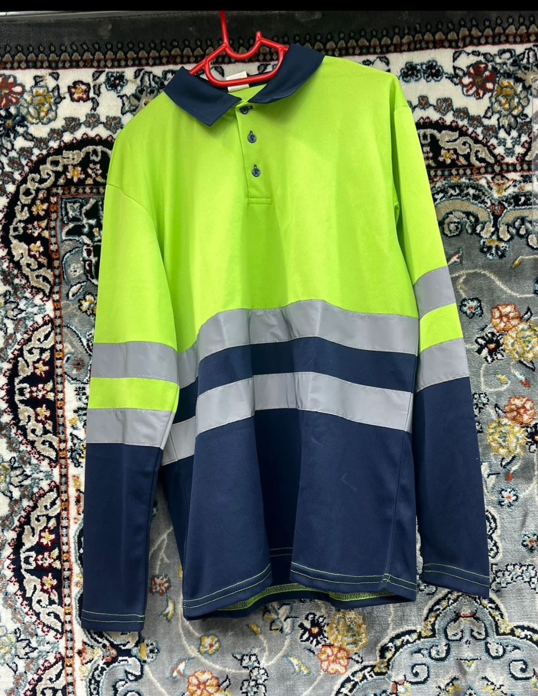Reflective long sleeve Golf Tshirt