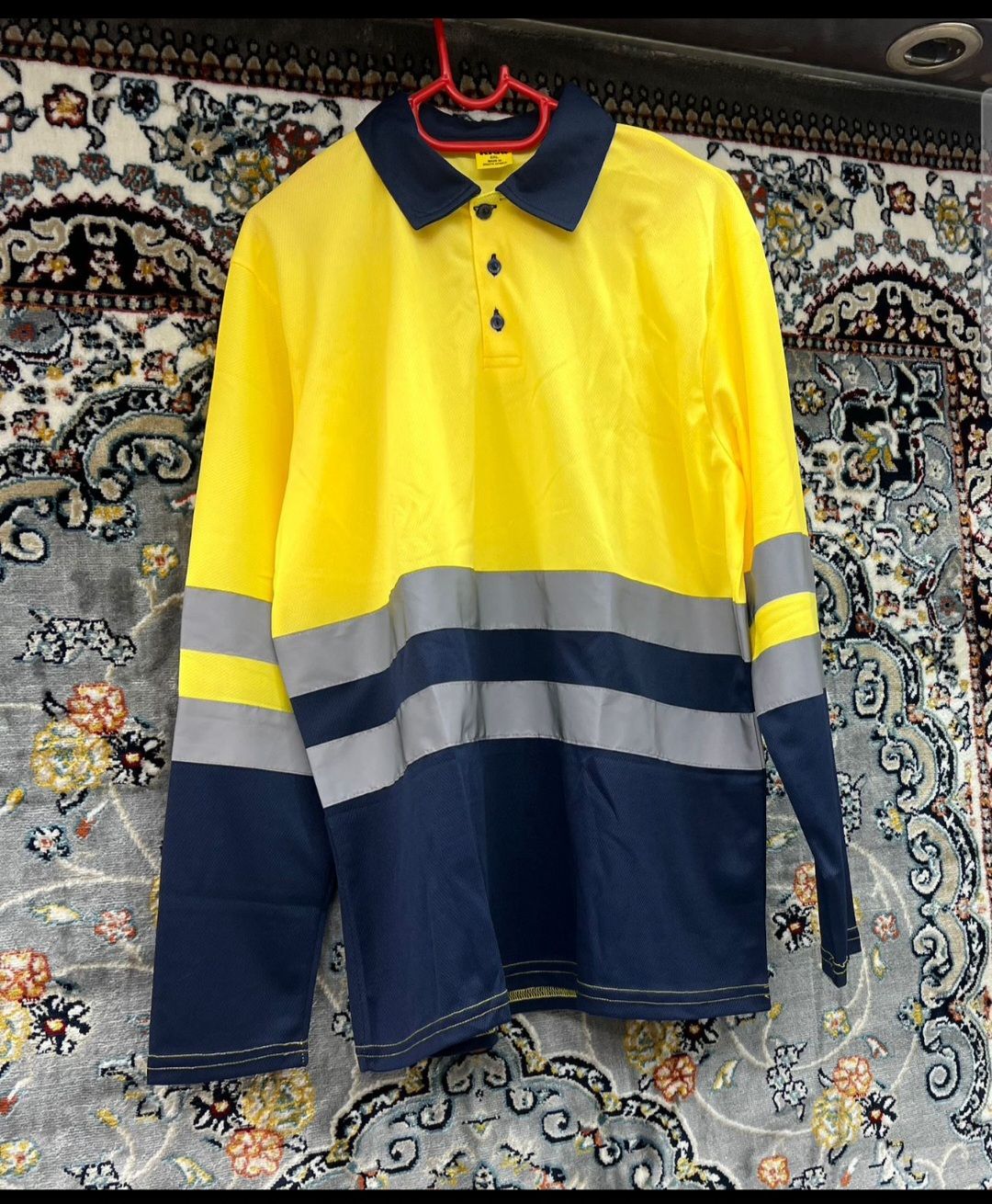 Reflective long sleeve Golf Tshirt
