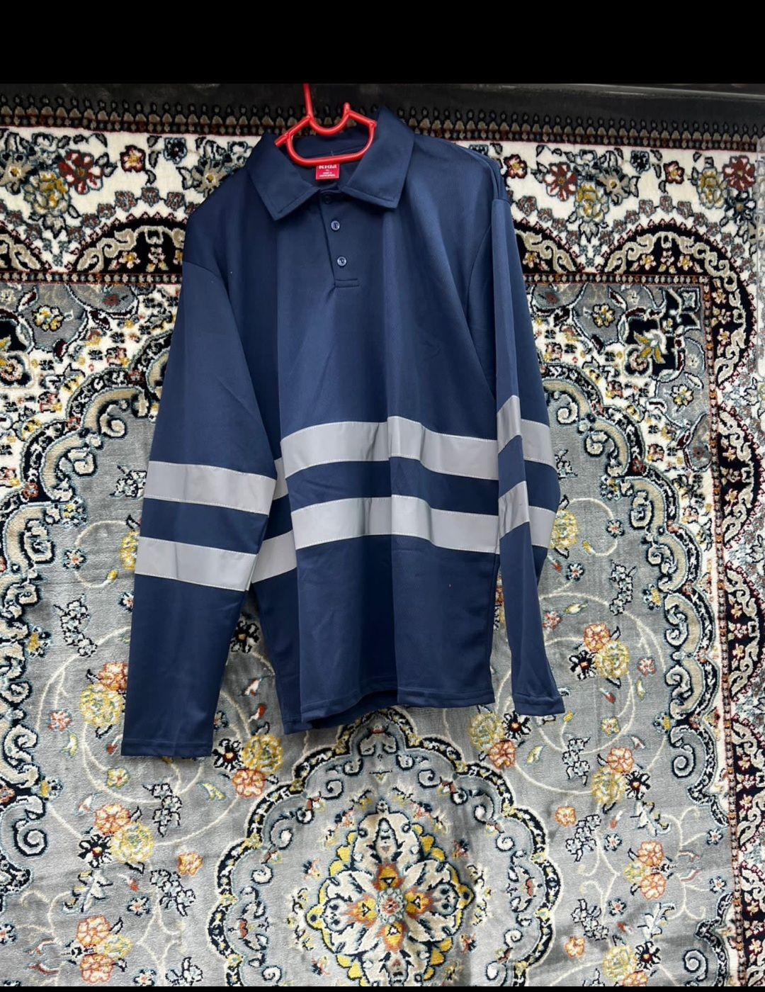 Reflective long sleeve Golf Tshirt