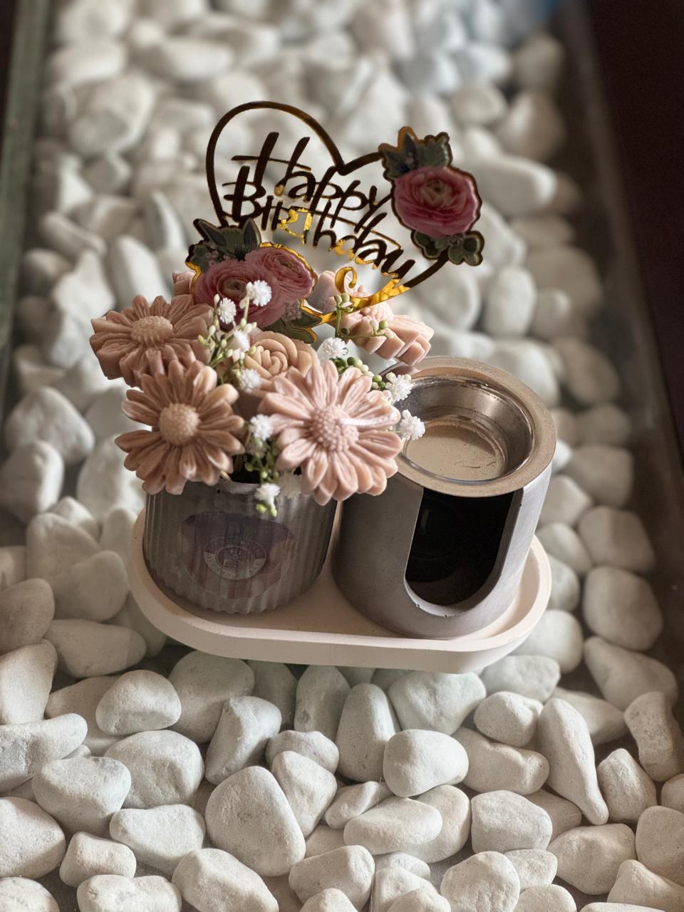 Scented candles and Trinket trays