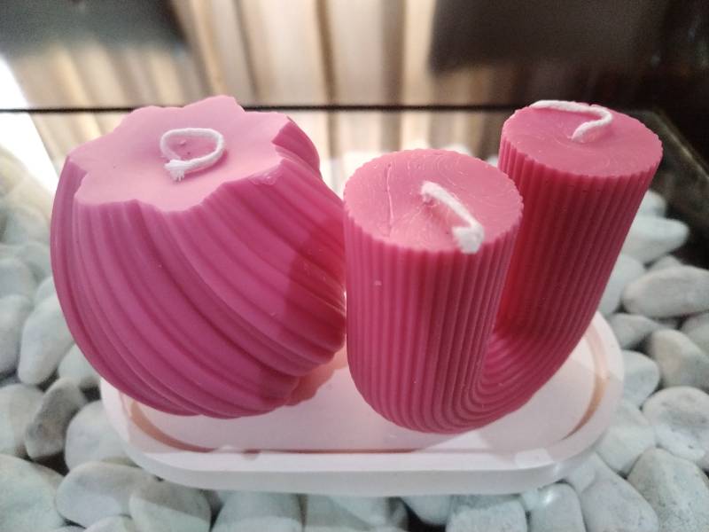 Scented candles and Trinket trays