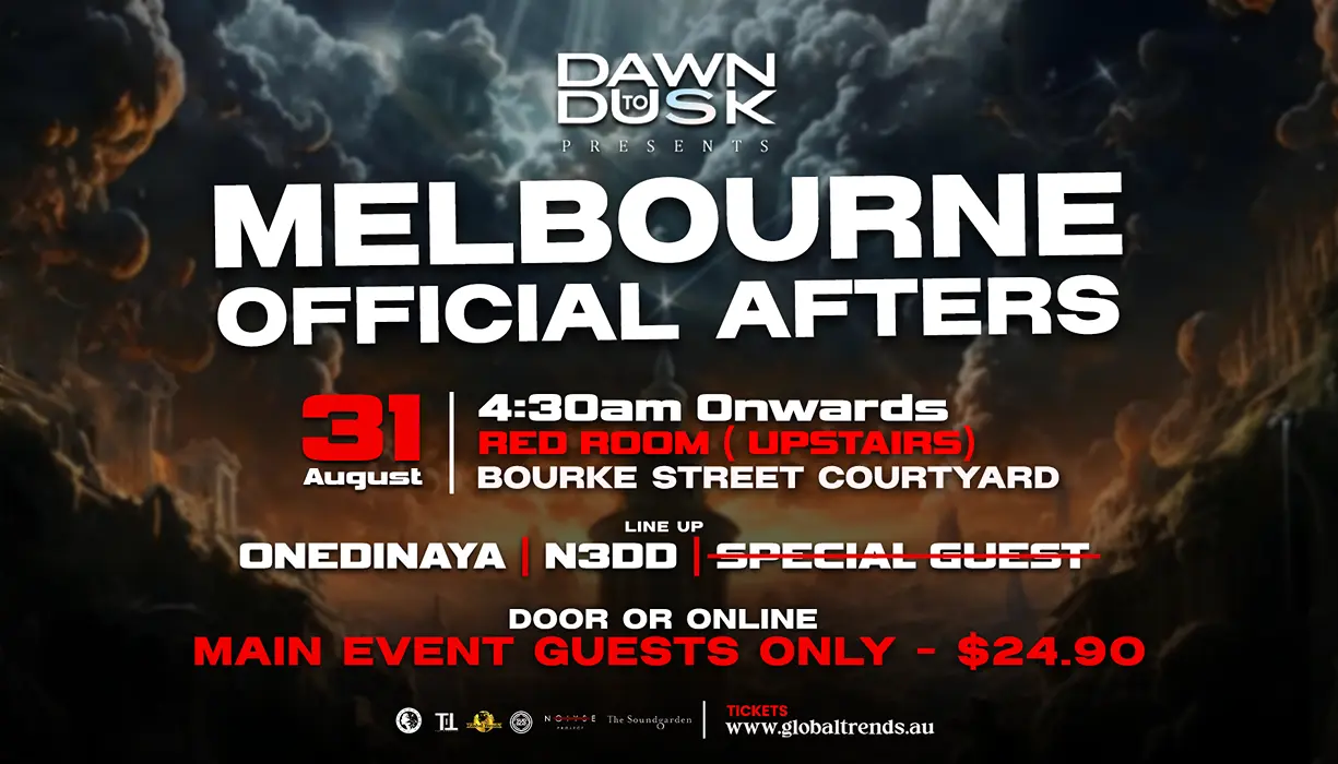 MELBOURNE OFFICAL AFTERS 2025