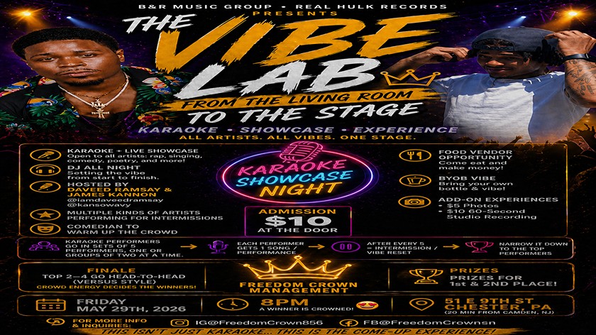 🔥 THE VIBE LAB: THE COME‑UP EXPERIENCE 🔥